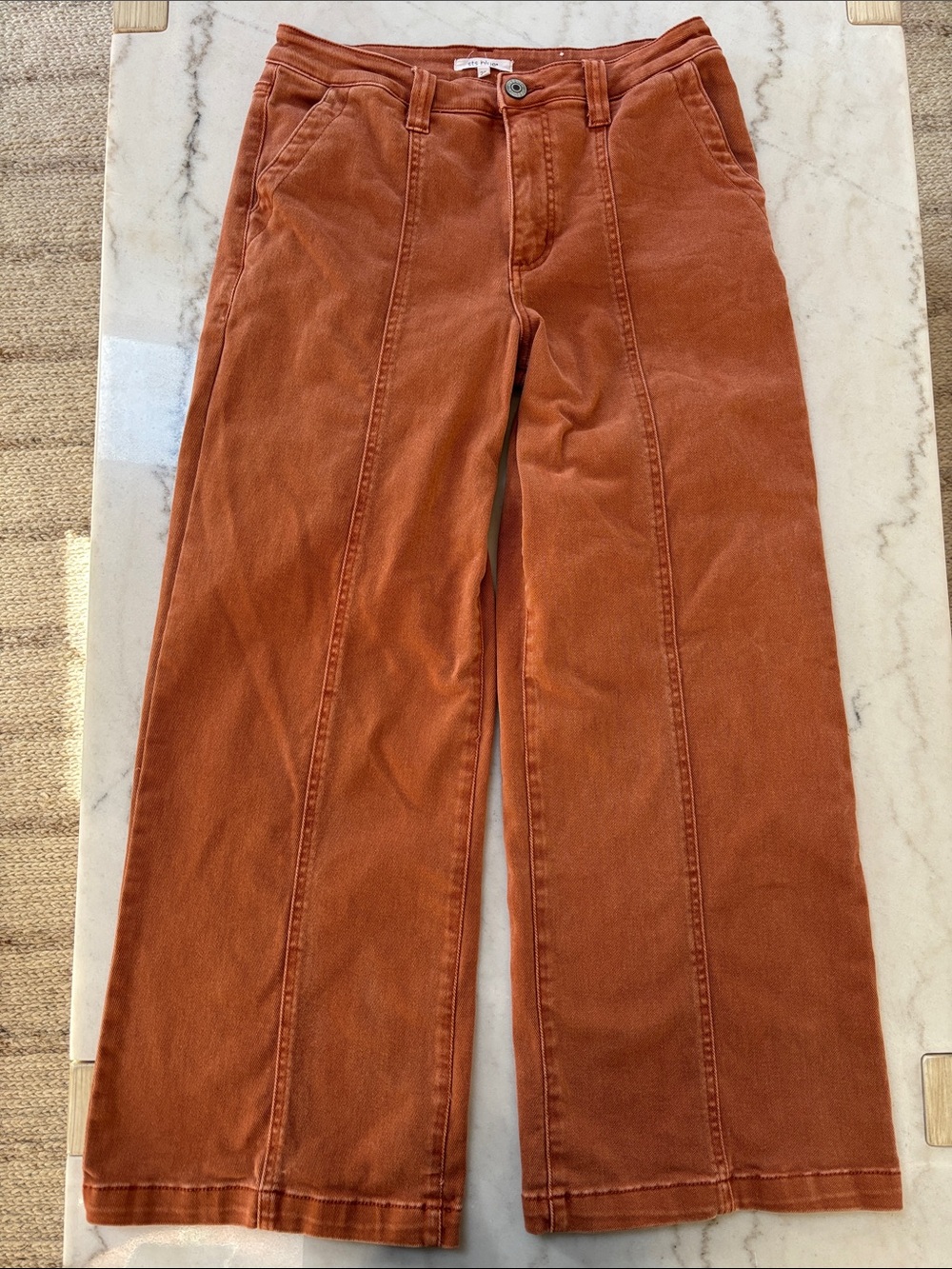 STS  Orange Pants in Rust Orange
